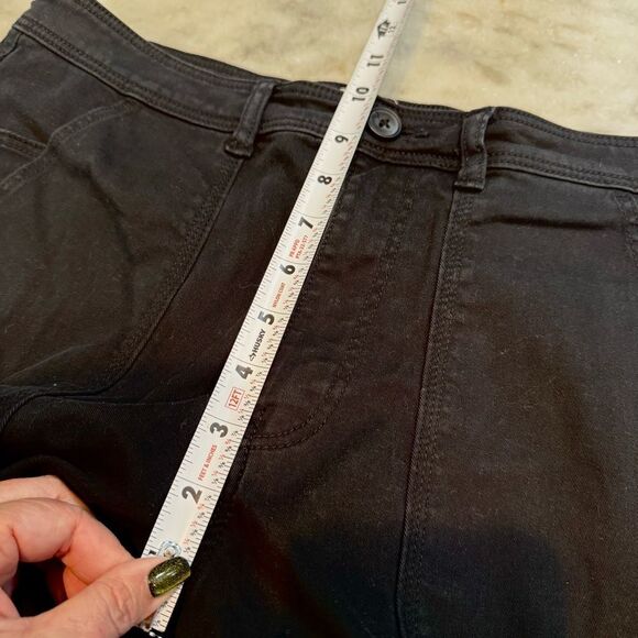 H&M Black Twill Utility Pants Sz.8 - Picture 6 of 8